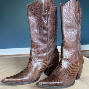 Penny Loves Kenny Pilgrim Cowgirl Boots